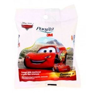 ESPONJA PARA BANHO PONJITA 3M INFANTIL PERSONAGENS