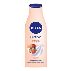 NIVEA HIDRATANTE CORPORAL SENTIDOS ENERGIA GUARANA E PITANGA