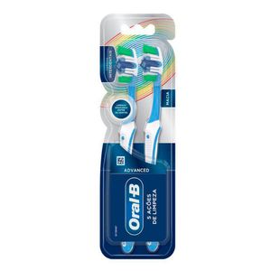 ESCOVA DENTAL ORAL B COMPLETE 5 AÇOES DE LIMPEZA 40 MACIA LE