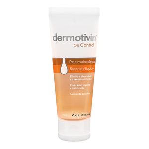DERMOTIVIN CONTROL SABONETE LIQUIDO PELE MUITO OLEOSA 70ML