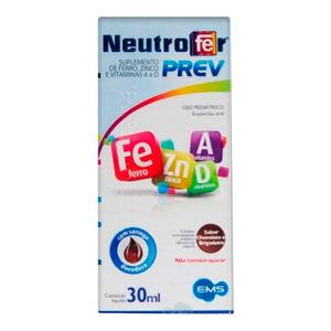 NEUTROFER PREV SUSPENSAO ORAL 30ML