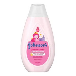 CONDICIONADOR JOHNSONS BABY GOTAS DE BRILHO 200ML