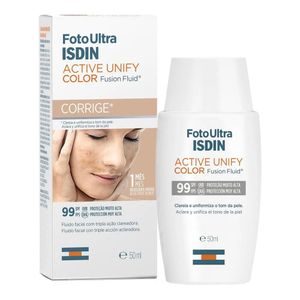 ISDIN FOTO ULTRA ACTIVE UNIFY FUSION FLUID COLOR FPS99 50ML