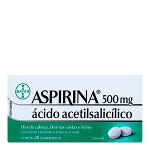 ASPIRINA 500MG 20CPR