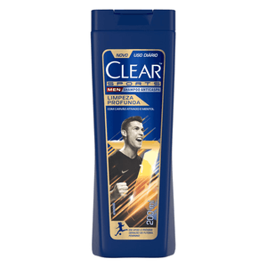 SHAMPOO CLEAR MEN ANTICASPA LIMPEZA PROFUNDA 200ML