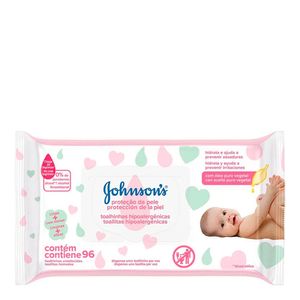 LENÇO UMEDECIDO JOHNSONS BABY EXTRA CUIDADO 96UN