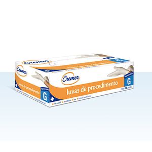 LUVA DE PROCEDIMENTO CREMER GRANDE 100UN
