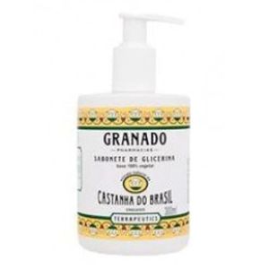 SABONETE LIQUIDO GRANADO GLICERINA CASTANHA DO BRASIL PUMP 3
