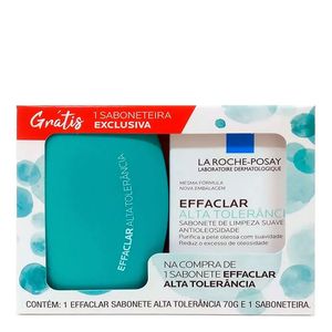 EFFACLAR SABONETE ALTA TOLERANCIA LA ROCHE 70G GRATIS SABONE