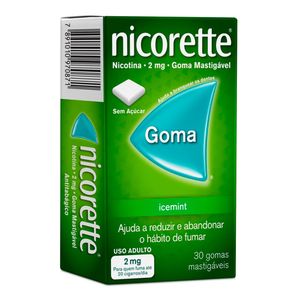 NICORETTE 2MG ICE MINT 30GOMAS