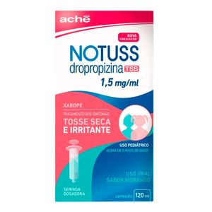 NOTUSS TTS 1,5MG/ML XAROPE PEDIATRICO 120ML