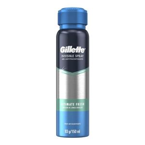 DESODORANTE GILLETTE AE INVISIBLE ULTIMATE FRESH 150ML