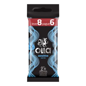 PRESERVATIVO OLLA SENSITIVE LEVE8 PAGUE6