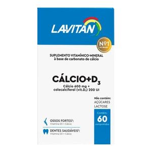 LAVITAN CALCIO+D 200UI 60CPR