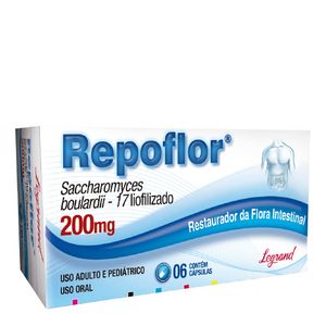 REPOFLOR 200MG 6CAP
