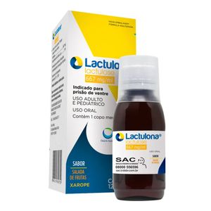 LACTULONA 667MG/ML XAROPE SALADA DE FRUTAS 120ML