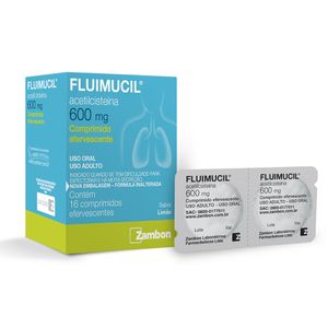 FLUIMUCIL 600MG 16CPR EFERVESCENTES
