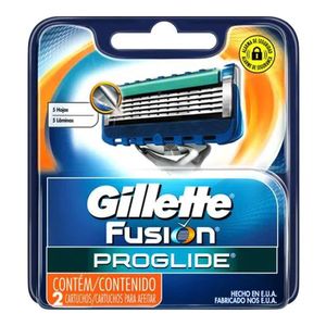 CARGA GILLETTE FUSION PROGLIDE  REGULAR 2UN