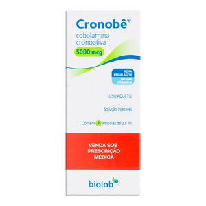 CRONOBE 5000MG 2AMP X 2,5ML