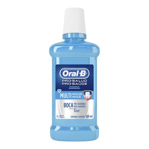 ORAL B ENXAGUATORIO BUCAL PRO SAUDE SEM ALCOOL MENTA FRESCA
