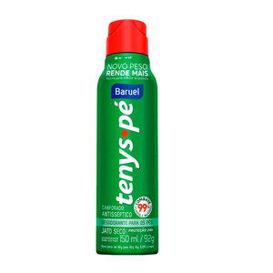 TENYS PE BARUEL AEROSOL JATO SECO CANFORADO 150ML