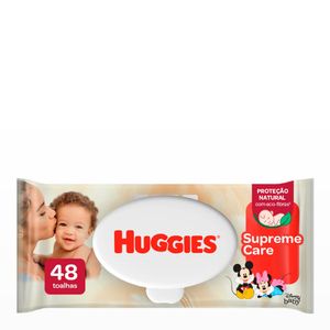 LENÇO UMEDECIDO HUGGIES HIDRATAÇAO E NUTRIÇAO 48UN