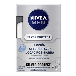 NIVEA LOÇAO POS BARBA SILVER PROTECT 100ML