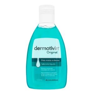 DERMOTIVIN ORIGINAL SABONETE LIQ PELE OLEOSA OU MISTA 120ML