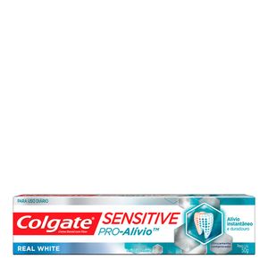 CREME DENTAL COLGATE SENSITIVE PRO ALIVIO REAL WHITE 50G