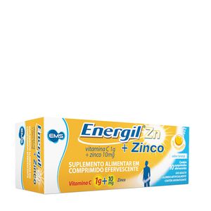 ENERGIL ZINCO 10CPR EFERVESCENTES