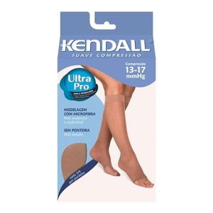 MEIA 3/4 KENDALL SUAVE COMPRESSAO SEM PONTEIRA M MEL