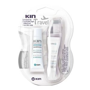 ESCOVA DENTAL KIN PARA VIAGEM GRATIS CREME DENTAL 7ML