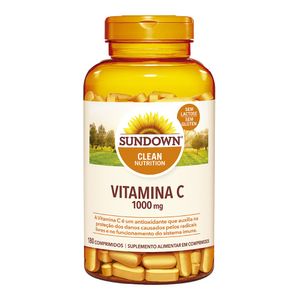 VITAMINA C 1000MG SUNDOWN 180CAP