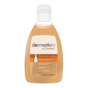 DERMOTIVIN CONTROL SABONETE LIQUIDO PELE MUITO OLEOSA 120ML