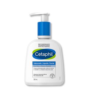 CETAPHIL SABONETE LIQUIDO FACE PELE MISTA A OLEOSA 300ML