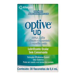 OPTIVE UD SOLUÇAO OFTALMICA 0,4ML 30FLACONETES