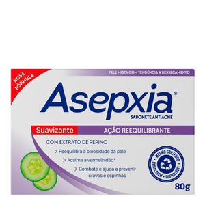 ASEPXIA SABONETE EM BARRA AÇAO REEQUILIBRANTE 80G