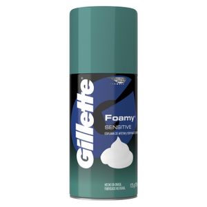 ESPUMA DE BARBEAR GILLETTE FOAMY SENSITIVE SKIN 175G