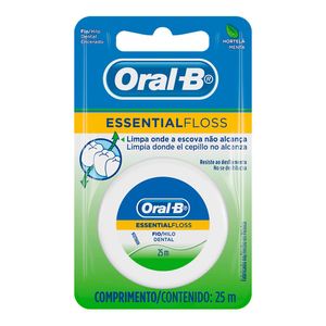 FIO DENTAL ORAL B ESSENTIAL FLOSS MENTA 25M
