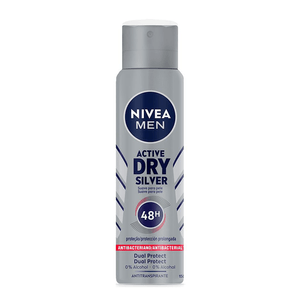 NIVEA DESODORANTE AE SILVER PROTECT MEN 150ML