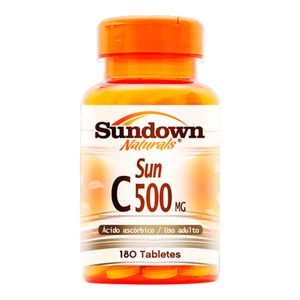 VITAMINA C 500MG SUNDOWN PURE 180CPR