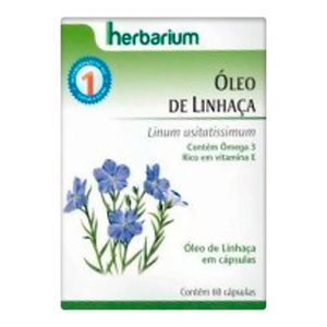 OLEO DE LINHAÇA HERBARIUM 60CAP