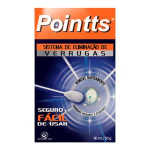 POINTTS SISTEMA DE ELIMINAÇAO DE VERRUGAS 80ML