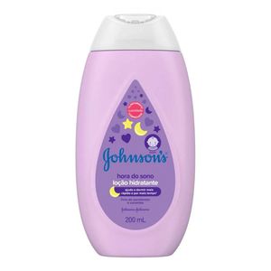 LOÇAO HIDRATANTE JOHNSONS BABY HORA DO SONO 200ML