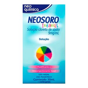 NEOSORO SOLUÇAO NASAL INFANTIL 30ML