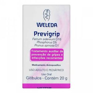 PREVIGRIP GLOBULOS WELEDA 20G