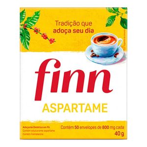 ADOÇANTE FINN ASPARTAME 50ENVELOPES