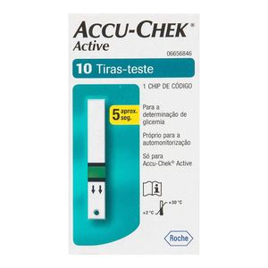 ACCU CHEK ACTIVE 10TIRAS