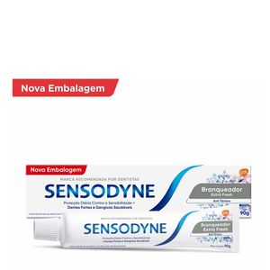 CREME DENTAL SENSODYNE BRANQUEADOR EXTRA FRESH 90G