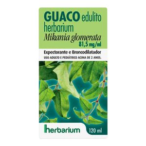 XAROPE DE GUACO EDULITO HERBARIUM 120ML